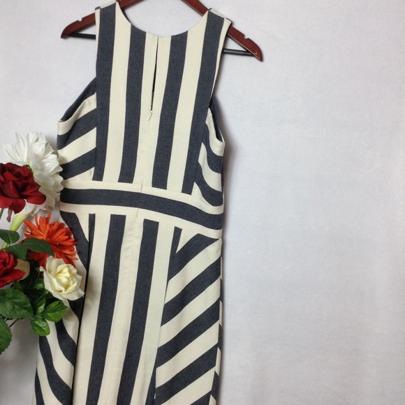 Milly graphic-striped sleeveless dress - Picture 6 of 7